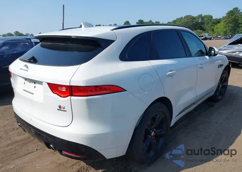 2017 Jaguar F-Pace S из США, поврежденный, VIN SADCM2BV9HA099613